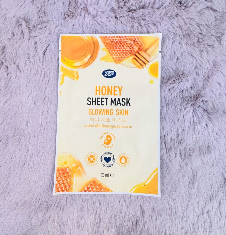 Boots Honey Korean Sheet Mask (Glowing Skin)